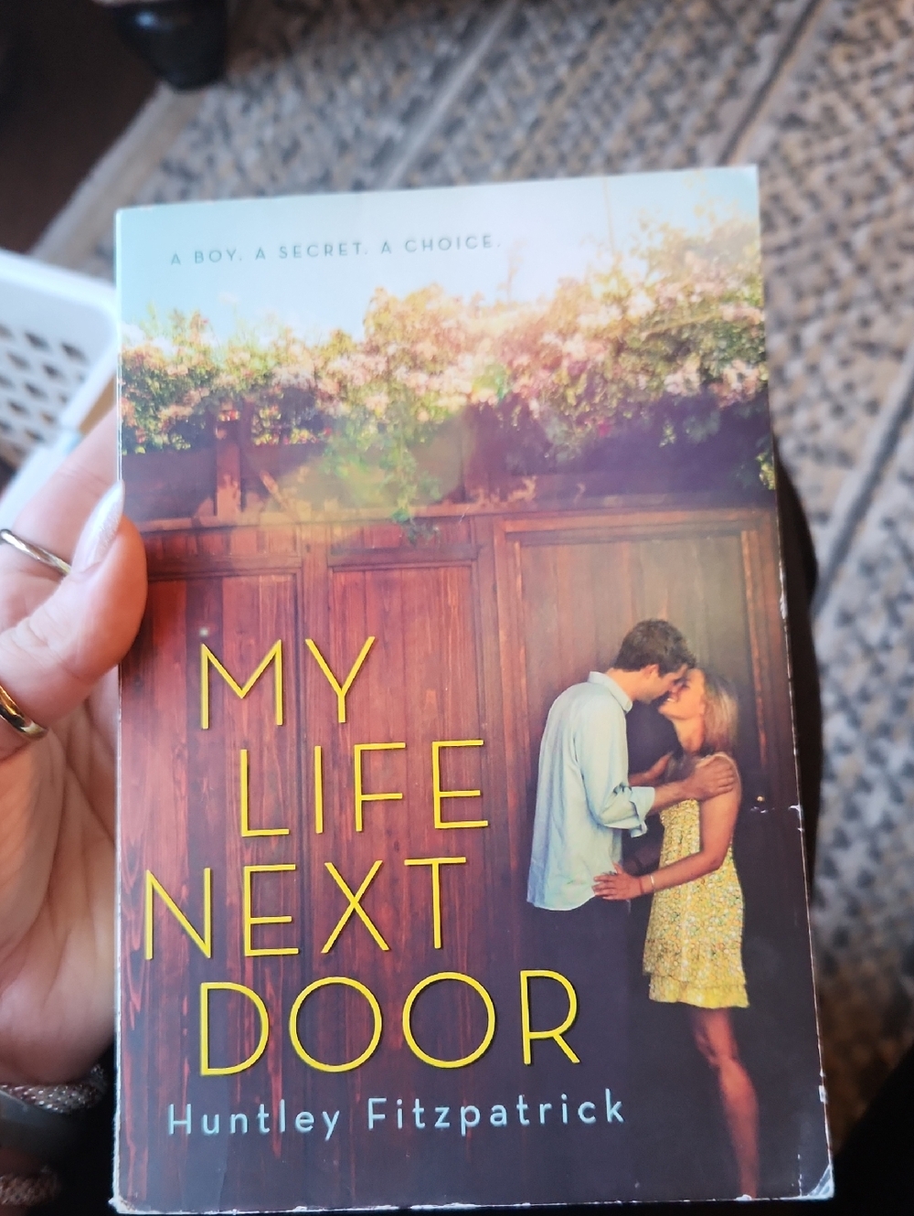 My Life Next Door — Yellow-Accent Paperback by